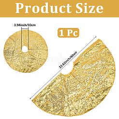 Polyester Christmas Tree Skirt&nbsp;DIY-WH20032-86A