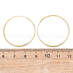 925 Sterling Silver Huggie Hoop Earrings&nbsp;EJEW-C179-05D-G