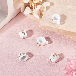 5Pcs Porcelain Mini Tea Cup&nbsp;AJEW-TA0003-15