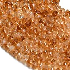 Heated Natural Citrine Beads Strands&nbsp;G-C280-A04-02
