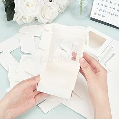 Kraft Paper Cardboard Jewelry Boxes&nbsp;CON-FH0001-31A