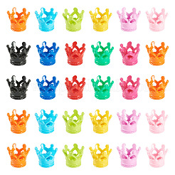 80Pcs Spray Painted Acrylic Beads&nbsp;OACR-TA0001-76