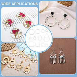 200Pcs 12 Styles Brass Linking Rings&nbsp;KK-ME0004-77