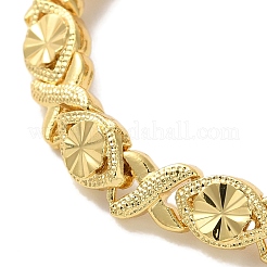 Rack Plating Brass Link Bracelets&nbsp;BJEW-K258-01A-G