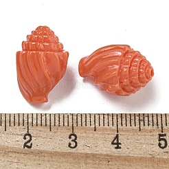 Synthetic Coral Carved Beads Strands&nbsp;CORA-I023-07D