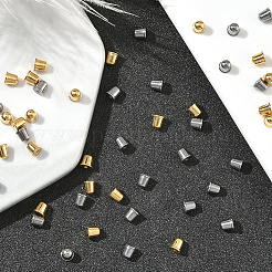 60Pcs 2 Colors 316L Surgical Stainless Steel Ear Nuts&nbsp;STAS-BBC0007-81