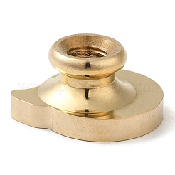 Geometric Leaf Frame Brass Stamp Heads&nbsp;AJEW-H149-03G-03
