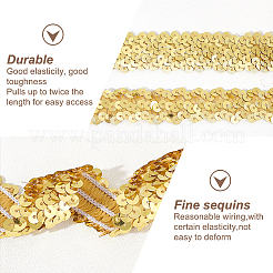Plastic Paillette Elastic Beads&nbsp;PVC-OC0001-01I