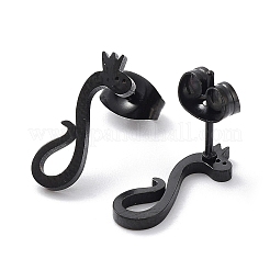 304 Stainless Steel Stud Earring&nbsp;EJEW-H136-01EB