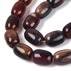 Natural Fire Crackle Agate Beads Strands&nbsp;G-Q606-108A