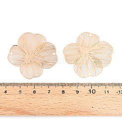 Brass Connector Charms&nbsp;KKC-T003-02KCG