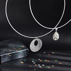 Tarnish Resistant Casual Style 304 Stainless Steel Snake Chain Choker Necklaces&nbsp;STAS-O037-05