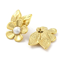 304 Stainless Steel Flower Stud Earrings&nbsp;EJEW-M233-05G