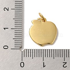 Rack Plating Brass Charms&nbsp;KK-U027-25G