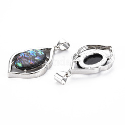 Rack Plating Alloy Pendants&nbsp;PALLOY-Q438-002C-RS