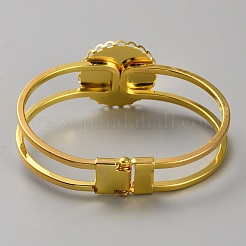 Brass Bangle Makings&nbsp;FIND-WH0148-186G
