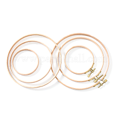 Wood Cross Stitch Embroidery Hoops&nbsp;PW-WG58105-01