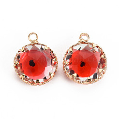 Transparent Glass Pendants&nbsp;GLAA-S193-004D