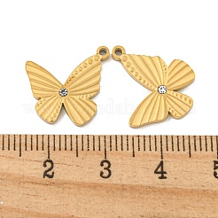 Ion Plating(IP) 304 Stainless Steel Pendants&nbsp;STAS-S135-09G