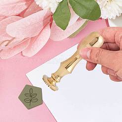 Brass Clay Seal Stamp Set&nbsp;DIY-WH0576-003