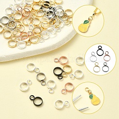 20Pcs 304 Stainless Steel Tube Bails&nbsp;STAS-YW0001-91