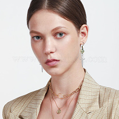 20Pcs 5 Style 201 & 304 Stainless Steel Pendants&nbsp;STAS-AR0001-77