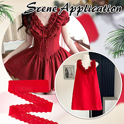 Cotton Ribbon&nbsp;OCOR-WH0111-64B