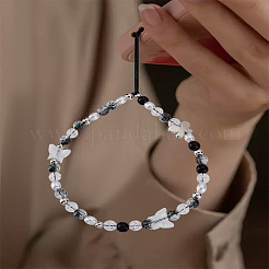 1Pc Alloy & Acrylic Mobile Straps&nbsp;AJEW-LP0005-10
