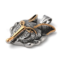 Ion Plating(IP) 304 Stainless Steel Pendants&nbsp;STAS-D014-06AG