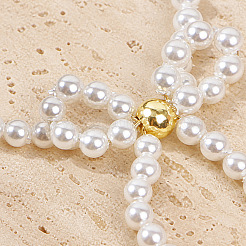 3Pcs Plastic Imitation Pearl Finger Rings&nbsp;YD1754