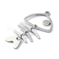 Non-Tarnish 304 Stainless Steel Pendants&nbsp;STAS-C097-47P