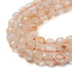 Heated Natural Citrine Beads Strands&nbsp;G-A097-A08-04