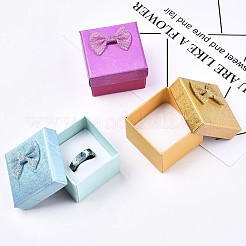 6Pcs Cardboard Ring Boxes&nbsp;CBOX-FS0001-04A