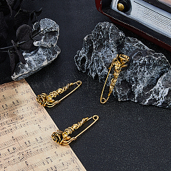 1Pair Zinc Alloy Kilt Pins&nbsp;JEWB-FH0002-44AS