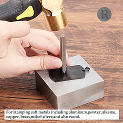 Iron Seal Stamps Set&nbsp;AJEW-PH0016-62