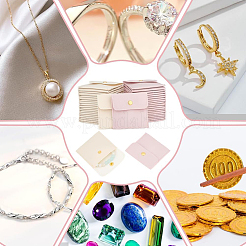 40Pcs 2 Colors Microfiber Flip Jewelry Bags for Earrings&nbsp;ABAG-PH0001-51
