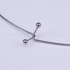 Tarnish Resistant 304 Stainless Steel Choker Necklaces&nbsp;LS-NJEW-O094-12P