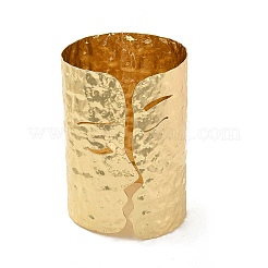 Textured Alloy Open Cuff Bangles for Women&nbsp;LS-BJEW-K272-04G