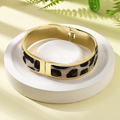 304 Stainless Steel Hinged Bangles for Women&nbsp;BJEW-K237-15G