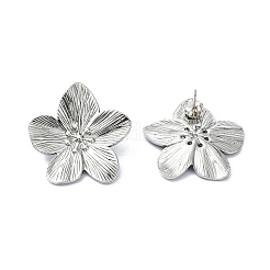 304 Stainless Steel Stud Earrings&nbsp;STAS-L024-004P-02