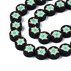 Handmade Polymer Clay Beads Strands&nbsp;CLAY-T020-08A