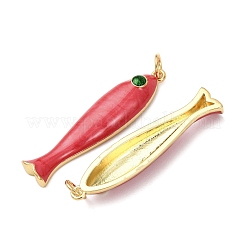 Brass Pendants&nbsp;KK-D019-29C-G