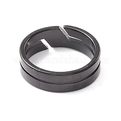 304 Stainless Steel Finger Ring&nbsp;RJEW-Z013-01B
