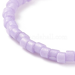 Natural Aquamarine/Amethyst/Indian Agate/Tiger Eye/Dyed Agate & Banded Agate/Dyed & Heated Quartz Crystal & Glass Seed Beaded Rings&nbsp;RJEW-JR00532