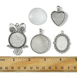 DIY Blank Tibetan Style Alloy Pendant Making Kit&nbsp;DIY-FS0005-79