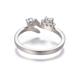 304 Stainless Steel Finger Rings&nbsp;RJEW-F080-25P-17mm