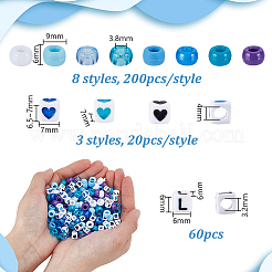 DIY Plastic & Acrylic Beads Making Kits&nbsp;DIY-GA0002-94B