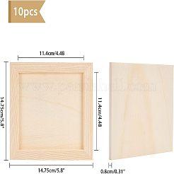 Wood Painting Canvas Panels&nbsp;DIY-WH0189-62B