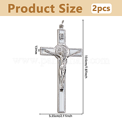 Zinc Alloy Enamel Big Pendants&nbsp;PALLOY-WH0816-047P-B