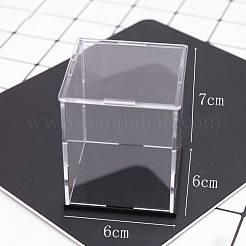 Trasparent Acrylic Toys Action Figures Display Boxs&nbsp;ODIS-WH0038-100